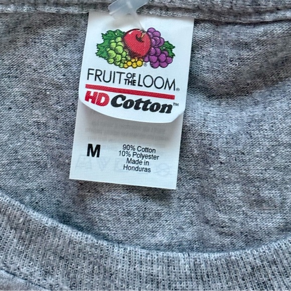 Men Fruit Of The Loom Gray Mountain View Thunder T-Shirt Size M - Picture 3 of 10